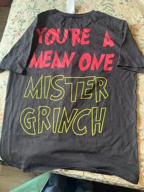 Mister Grinch Graphic Tee - Black